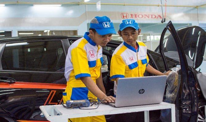 service berkala honda solo baru