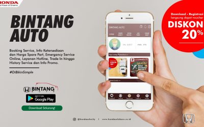 Aplikasi Bintang Auto, Sarana Terkini untuk Kemudahan Akses Pelayanan Dealer Honda Solo Baru