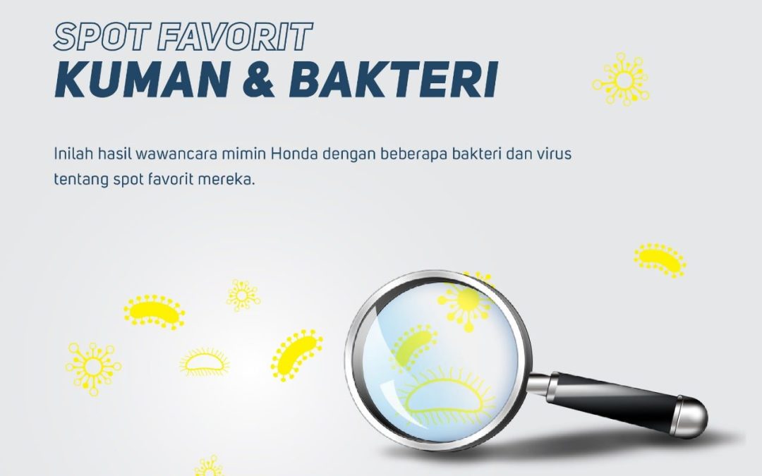 Hati-Hati Ternyata kuman dan virus punya spot favorit