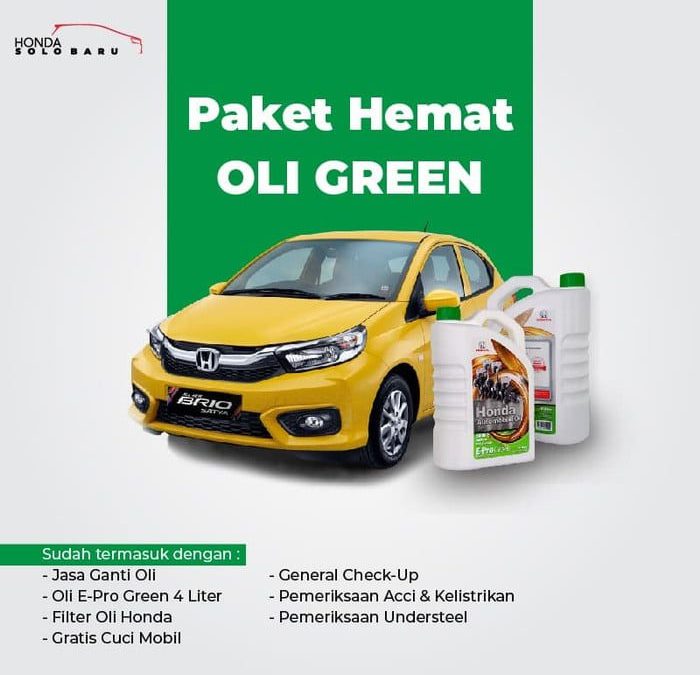 Segera Dapatkan Paket Hemat Oli E Pro Honda Honda Solo Baru Segera Dapatkan Paket Hemat Oli E Pro Honda Honda Solo Baru