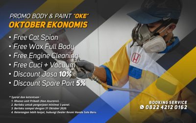 Promo Service Body & Paint “OKE”