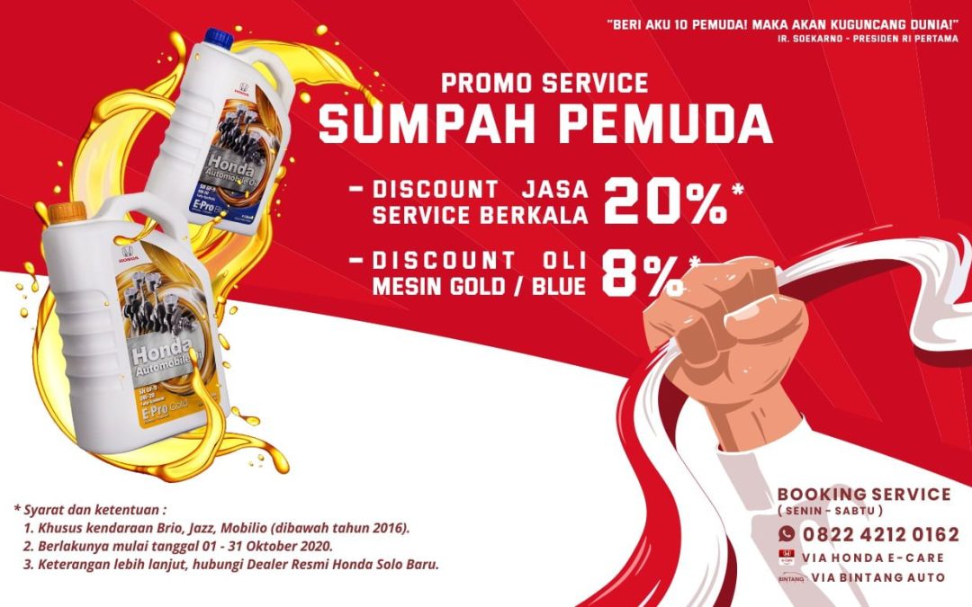 Promo Service Murah Oktober