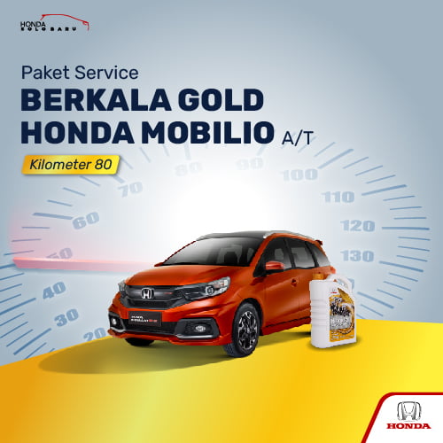 Paket Service Gold Mobilio Km 80 A/T