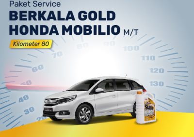 Paket Service Berkala Gold Mobilio Km 80 M/T