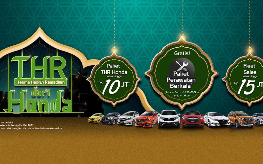 Terima Hadiah Ramadhan Dari Honda