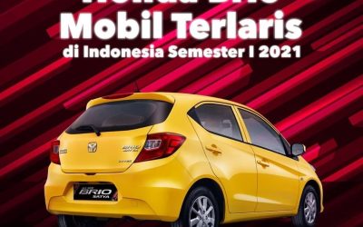 Honda Brio Kembali Jadi Terlaris di Semester 1 2021