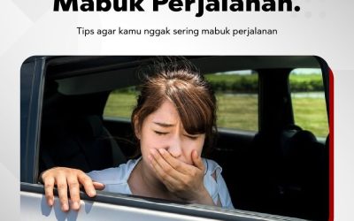 Tips Hindari Mabuk Kendaraan