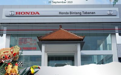 Selamat Atas Grand Opening Honda Bintang Tabanan