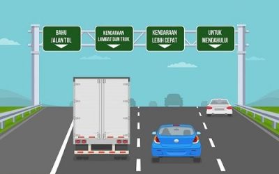 Kenali Masing-masing Fungsi Lajur Dijalan Tol