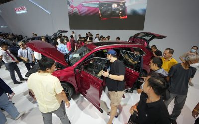 Honda Catat Penjualan Sebanyak 1.992 Unit di GIIAS 2023, New Honda Brio dan All New Honda CR-V Raih Penjualan Terbanyak.