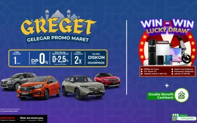 GREGET: Gelegar Promo Maret – Gebyar Promo dan Diskon Honda 2024