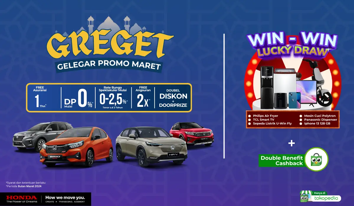 GREGET Gelegar Promo Maret