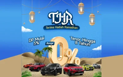 Promo Terima Hadiah Ramadhan: Beli Mobil Honda Bunga 0% Tenor 8 Tahun!