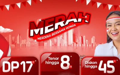 Diskon hingga 45 Juta! Promo MERAH, Beli Mobil Honda Makin Murah!