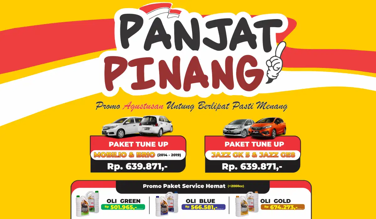Voucher Service Honda Spesial Kemerdekaan - Hemat dan Praktis!