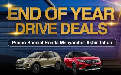 END OF YEAR DRIVE DEALS: Promo Spektakuler Beli Mobil Honda Akhir Tahun!