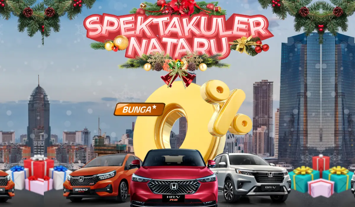 SPEKTAKULER NATARU: Beli Mobil Honda Akhir Tahun, Untung Melimpah!