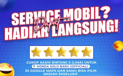 Review Google Kami Setelah Service Mobil dan Dapatkan Hadiah Langsung!