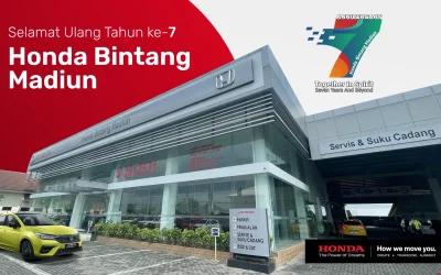 Selamat Ulang Tahun ke-7 Honda Bintang Madiun!