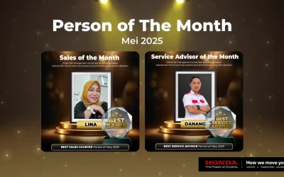 Terbaik Bulan Mei 2025: Apresiasi untuk Tim Hebat Honda Solo Baru