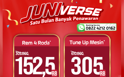 JUNIVERSE Service Mobil di Honda Solo Baru: Satu Bulan, Banyak Promonya!