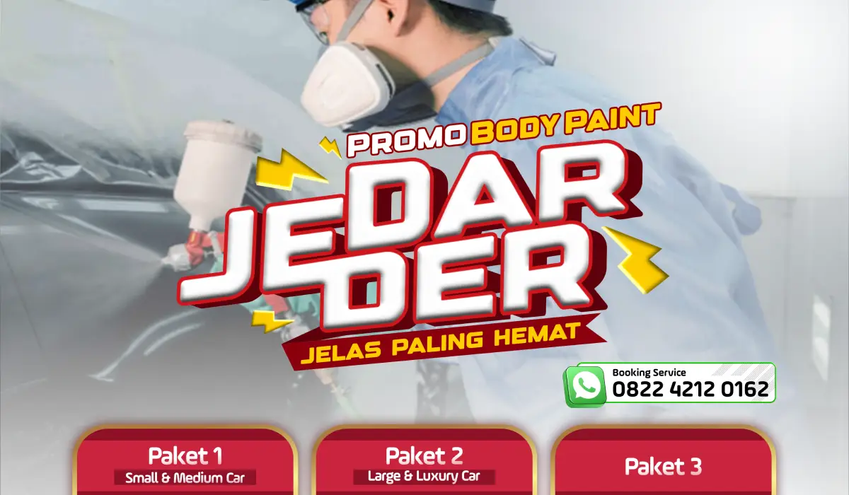 JEDAR JEDER Promo Body Paint Honda Solo Baru: Bikin Mobil Kinclong Tanpa Bikin Kantong Bolong