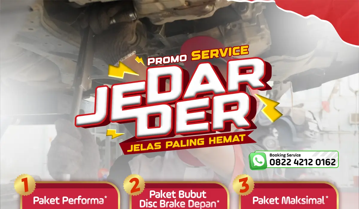 Promo Service JEDAR JEDER dari Honda Solo Baru: Jelas Paling Hemat dan Bikin Mobil Makin Prima
