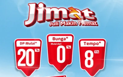 JIMAT! Juli Makin Hemat Beli Mobil Honda Bunga Mulai 0%!