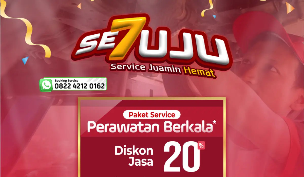 Promo SE7UJU dari Honda Solo Baru: Service Juamin Hemat, Mobil Makin Sehat