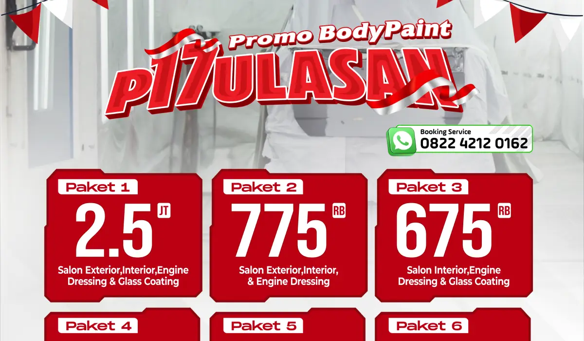PITULASAN Body Paint All Merek dan All Type di Honda Solo Baru