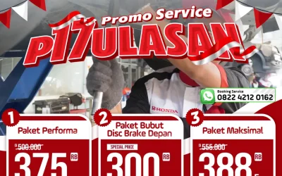 Promo Service PITULASAN dari Honda Solo Baru: Servis Mobil Hemat, Bonusnya Gak Main-main